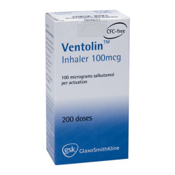 Ventolin Inhaler 100 mcg