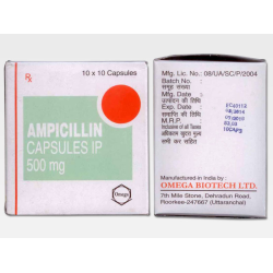 Ampicillin 500 mg