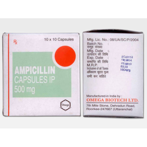 Ampicillin 500 mg