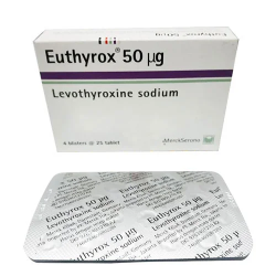 Euthyrox (T4) 50 mcg