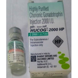 HCG HUCOG 2000 iu