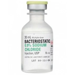 Bacteriostatic Sodium Chloride 0.9%