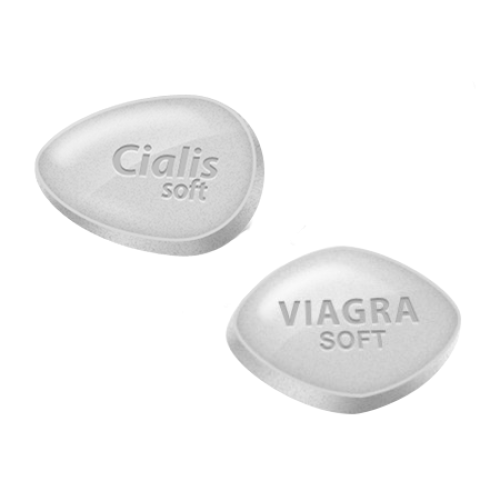ED Trial Pack: Viagra Soft 100 + Cialis Soft 20