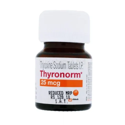 Thyronorm (T4) 25 mcg