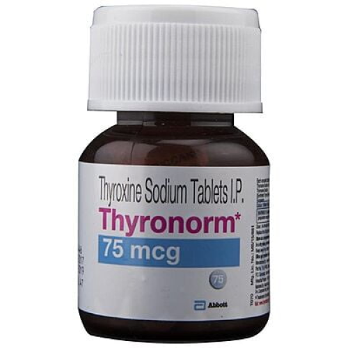 Thyronorm (T4) 75 mcg